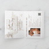 Pass Wedding & Baptisse Griechenland Reisen Einladung (Innenseite)