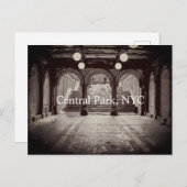 Passage unter der Bethesda Terrace Postkarte (Vorne/Hinten)