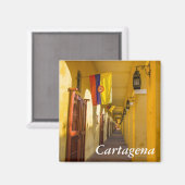 Passageway and Flags Magnet (Vorderseite/Rückseite)