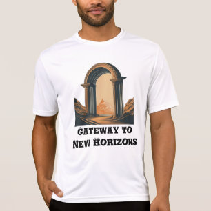 Passageway Arch: Reise durch einfaches T-Shirt