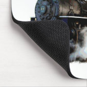 Passagier-Dampf-Zug Mousepad (Ecke)