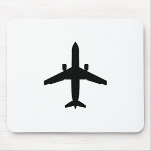 Passagier Flugzeug Mousepad