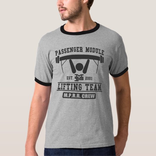 Passagier-Modul-anhebendes Team T-Shirt (Vorderseite)