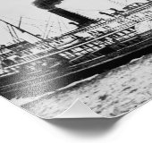 Passagierdampfer-Stadt Alpena Fotodruck (Ecke)