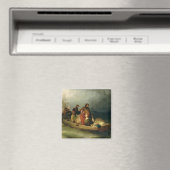 Passagiere aus Emigranten an Bord, 1851 Magnet (In Situ (Geschirrspüler))