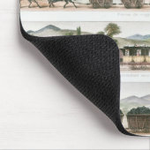 Passagiere und befördern die erste französische mousepad (Ecke)