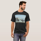 PASSAGIERFLUGZEUG Aeroflots Tu 114 T-Shirt (Vorne ganz)