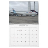 Passagierflugzeug-Kalender Kalender (Feb 2027)