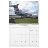 Passagierflugzeug-Kalender Kalender (Jan 2027)