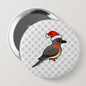 Passagiertaube Santa Button (Vorne & Hinten)