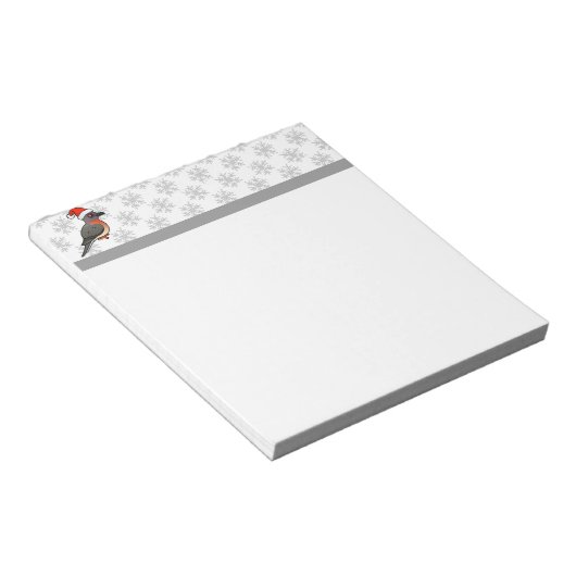 Passagiertaube Santa Notizblock (angewinkelt)