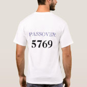 Passahfest 5769 T-Shirt (Rückseite)