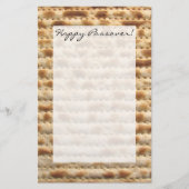 Passahfest Matzah-Schreibpapier Briefpapier (Vorderseite)