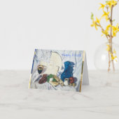 Passahfest Seder Karte (Gelbe Blume)