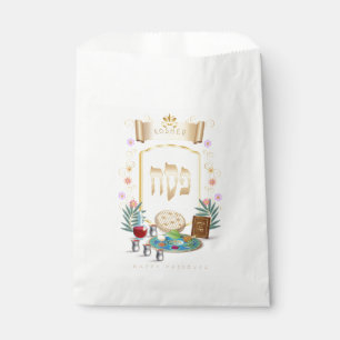 Passahfest Seder reine Pesach Symbole Geschenktütchen