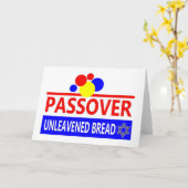 Passahfest-ungesäuertes Brot Karte (Gelbe Blume)