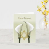 Passahfestcalla-Lilien-Karte Karte (Gelbe Blume)