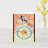 Passahfestgrußkarte Karte (Gelbe Blume)