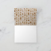 Passahfestmatzoh-Gruß-Karte ~ fertigen besonders Karte (Innenseite)