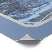 Passaiisches Wasserfall-Poster Poster (Ecke)