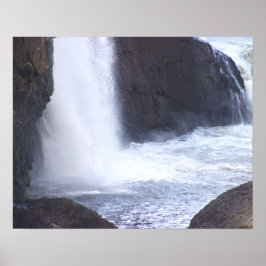 Passaiisches Wasserfall-Poster Poster