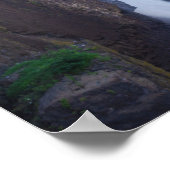 Passaiisches Wasserfall-Poster Poster (Ecke)