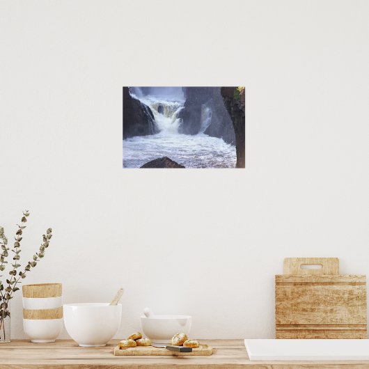 Passaiisches Wasserfall-Poster Poster (Küche)