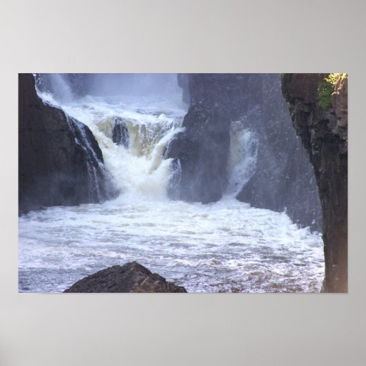 Passaiisches Wasserfall-Poster Poster (Vorne)