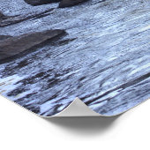 Passaiisches Wasserfall-Poster Poster (Ecke)