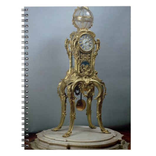 Passament astronomische Uhr hergestellt von Notizblock (Vorderseite)