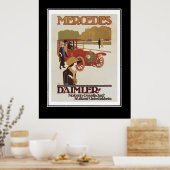 Passanger Car Vintage Poster der 20er Jahre (Küche)