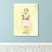 Passarinha kleiner Vogel 2013 Leinwanddruck (Insitu (Holzboden))