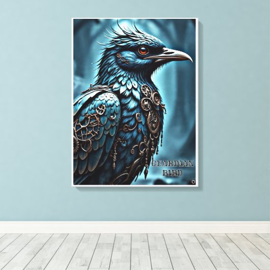 PASSÁRO GUARDIÃO LEINWANDDRUCK (Insitu (Holzboden))