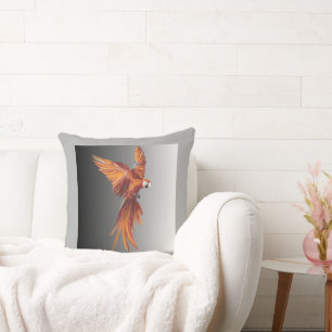 Pássaro Vermelho Kissen