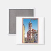 Passau - Pfarrkirche St. Paul Magnet (Vorderseite/Rückseite)