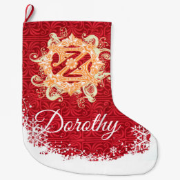 PASSE DEIN EIGENES WIZARD OF OZ WEIHNACHTSSTOCKING GROßER WEIHNACHTSSTRUMPF