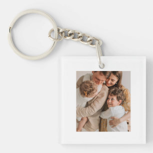 Passe dein Familienbild an Schlüsselanhänger