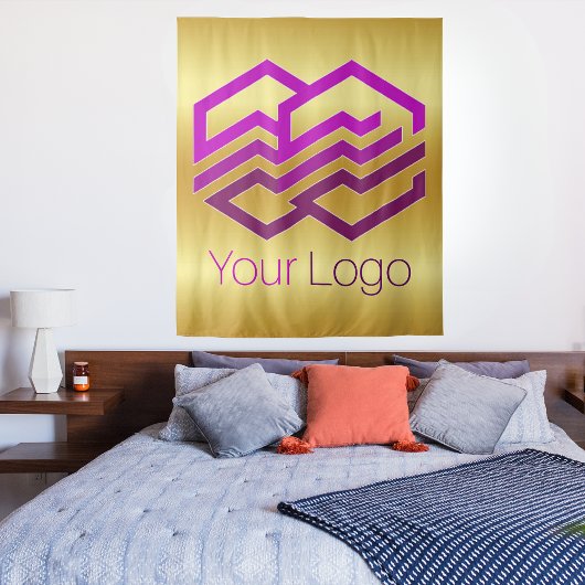 Passe dein Logo oder Bild an Wandteppich