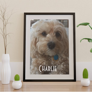 Passe deinen Familienhund an Poster