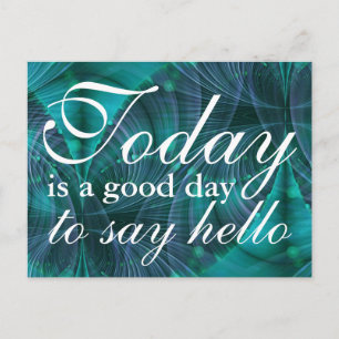 Passe deinen Text, deine Signatur, dein Bild & Hin Postkarte