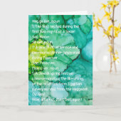 Pässe Funny definieren Haggada Karte (Gelbe Blume)