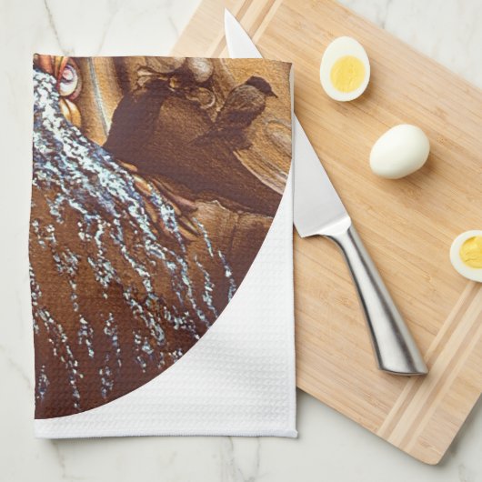 Pässe Geschirrtuch (Viertel Falte)