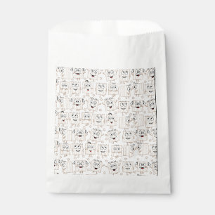 Pässe "Matzah Characters" Goodie Favor Bag Geschenktütchen