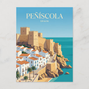 Passeig de la Drassana Spanien Postkarte