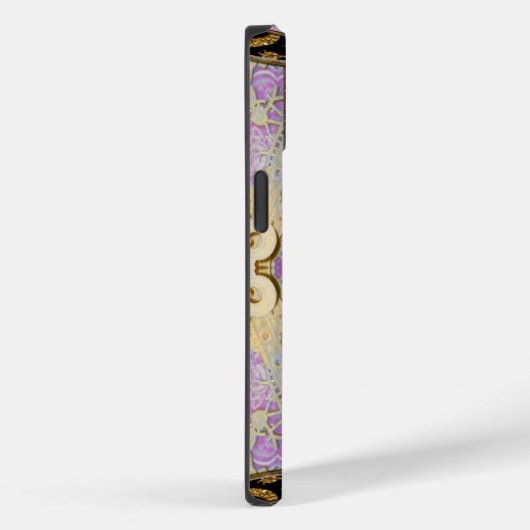 Passementerie Madeline Elegant Damask Monogram Case-Mate iPhone Hülle (Rückseite / Rechts)