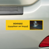 PASSEN Sie auf! Cavachon an Bord! Stoßaufkleber Autoaufkleber (Auf Auto)