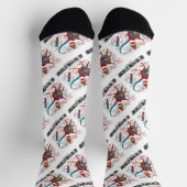 Passen Sie auf? Neuron Synapse Spaß Socken (Oben)
