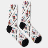 Passen Sie auf? Neuron Synapse Spaß Socken (Rechts)