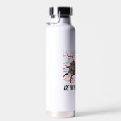 Passen Sie auf? Neuron Synapse Spaß Trinkflasche (Rechts)