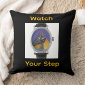 Passen Sie auf, Spaß Kissen (Decke)